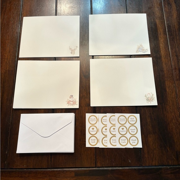 Christmas and Holiday Greeting Card and Sticker Set (24) - Picture 8 of 10